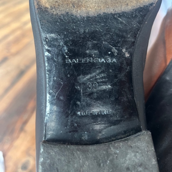 Balenciaga Chelsea boots brown/black color block Size 39 - Picture 3 of 5